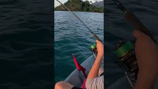 Koh Chang fishing with my old friend threadfin kohchang thailand fishing [upl. by Skeie]