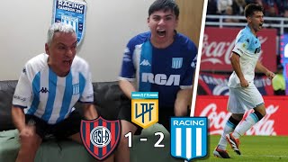 Reacción de San Lorenzo vs Racing 12  Fecha 23  Torneo de la Liga 2024 [upl. by Rihaz]