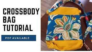 Crossbody Bag Tutorial [upl. by Burk]