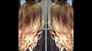 покрасить волосы омбре в домашних условиях быстро и дешево How To Make Ombre Hair Part 1 [upl. by Acenes]