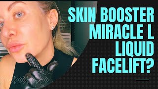 DIY Mesotherapy Skin Booster Miracle L Liquid Facelift [upl. by Inaliak249]