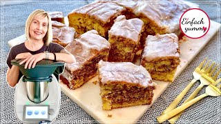 Zimtschneckenkuchen 💕  mega toller Rührkuchen  Thermomix® TM5TM6 [upl. by Atiniuq204]