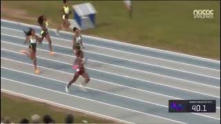 NACAC New Life Invitational Womens 400m 2023 [upl. by Shurlocke743]