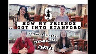 HOW TO GET INTO STANFORD Revealing my FRIENDS’ stats extracurriculars essay topics [upl. by Jesselyn]