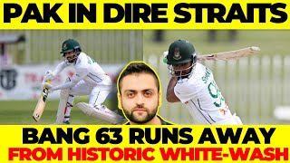 Bangladesh 63 runs away from historic WhiteWASH  Pakistan vs Bangladesh 2nd Test [upl. by Quentin]