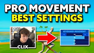 BEST Double Movement Settings In Fortnite Used By Pros [upl. by Politi]