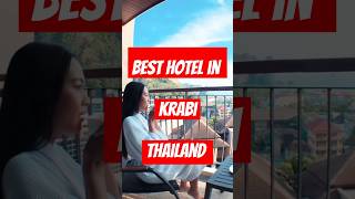 Best Hotel beach view in krabi Thailand beachviews hotelinkrabi hotels krabi thailand [upl. by Siuqramed]