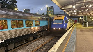 Trains at Maitland and Macdonaldtown [upl. by Nared]