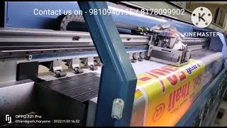 4000 sqfthr  Fastest Flex Printing Machine  Konica 1024i latest Solvent Printer [upl. by Luann]