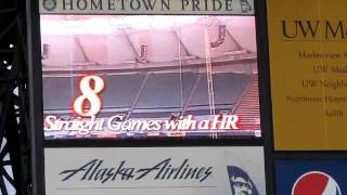 Ken Griffey Jr Retirement Video Tribute at Safeco 6210 [upl. by Noah854]