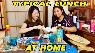 TYPICAL LUNCH AT HOME FILIPINO FAMILY IN JAPAN [upl. by Khalil140]