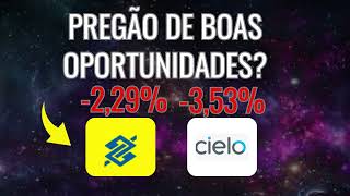 BBAS3 BANCO DO BRASIL NOVAS OPORTUNIDADES PARA APORTARCIELO CIEL3 RENOVAÇÃO DE QUEDAS E CMIN3 [upl. by Lemmie]