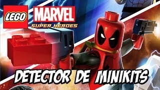 LEGO Marvel Super Heroes Guía  Desbloqueo Ladrillos Rojos  Parte 9  Detector de Minikits [upl. by Arissa]