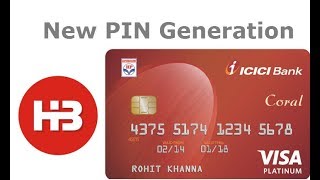 Forgot your ICICI card PIN see How to generate ATM PIN for ICICI Bank Instantly [upl. by Nit]