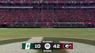 CFB 25 Heisman Hopefuls S2 UGA vs Charlotte CPU [upl. by Cynthie277]