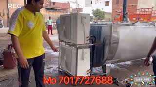 2500liter bmc chiller d type heavy machine mo7017727688 best price bulk milk cooler [upl. by Tedman258]