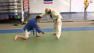 Sambo Ankle Pick Rolling Leglock [upl. by Aniaz954]