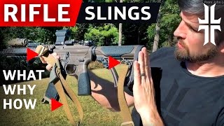 Rifle Slings WHAT to get WHY to get it and HOW to run it [upl. by Ardnazil]