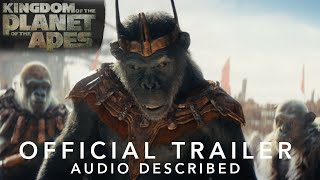 Kingdom of the Planet of the Apes  Audio Described Trailer  May 10 [upl. by Kaiser]