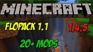 Minecraft Mod Pack  FloPack 145 v11  RPG STYLE 20 mods [upl. by Inna]