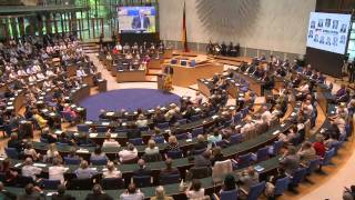 Festveranstaltung 60 Jahre CDUCSUBundestagsfraktion im Bonner Plenarsaal [upl. by Aenert552]