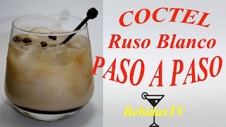 COMO HACER EL COCTEL RUSO BLANCO  BebidasTV [upl. by Dorella]