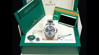 Rolex YachtMaster Rhodium 40mm 022020 ref126622 [upl. by Renard16]