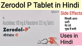 Zerodol p tablet uses in Hindi [upl. by Adnotal142]