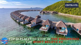 Top 10 Places To Visit In The Philippines  You Wont Believe 3 [upl. by Nniw972]