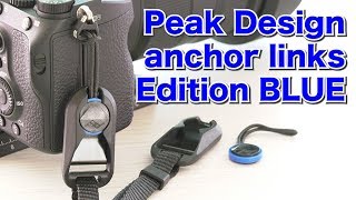 Peak Design anchor links Edition BLUE GINICHI 60 th Anniversary Limited Edition [upl. by Tila]