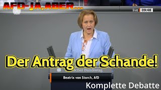 Der Antrag der Schande  komplette Debatte 😡 0511 quotNie wieder ist jetztquot [upl. by Natala]