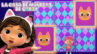 ¿Pueden emparejar las cartas ¡Un juego de memoria  LA CASA DE MUÑECAS DE GABBY  Netflix [upl. by Utas]