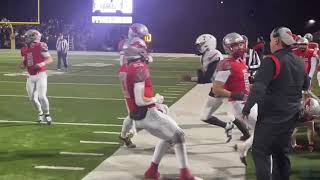 2024 OHSAA D1 R1 Playoffs 5 Canton McKinley Bulldogs vs 1 Mentor Cardinals [upl. by Aiciruam]