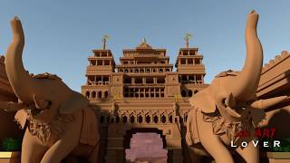 BaahubaliMahishmati in 3D [upl. by Atiuqiram]