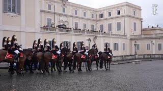 Festa del Tricolore il cambio della guardia al Quirinale [upl. by Meekyh185]