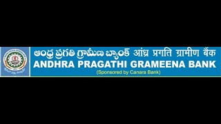 ANDHRA PRAGATHI GRAMEENA BANK  ANANTHAPUR REGION [upl. by Atirehgram]