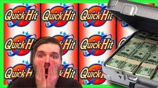 HUGE WINS I PLAY EVERY QUICK HIT SLOT MACHINE IN THE CASINO Winning W SDGuy1234 [upl. by Ahseekat]