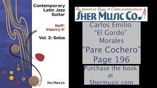 Pare Cochero Carlos Emilio El Gordo Morales Irakere Latin Jazz Guitar Solo Transcription [upl. by Armil]