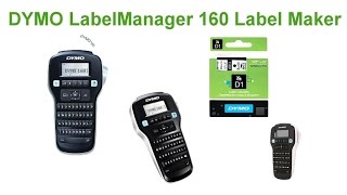 DYMO LabelManager 160 Label Maker  Best Hand held Label Maker to Buy [upl. by Aivart876]