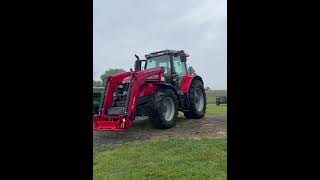 Massey Ferguson 6715s tractorfarming farmequipment masseyferguson massey6715 [upl. by Clarabelle]