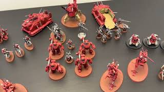 Denver Fight Club  Oct 2024 40K Tournament  AdMech Cohort Cybernetica Army List warhammer40K [upl. by Yakcm198]