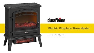 duraflame® Infrared Quartz Electric Fireplace Stove Heater [upl. by Joeann371]