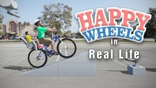 Live Action HAPPY WHEELS  Irresponsible Dad in Real Life [upl. by Anytsirhc]