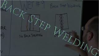 WET  9 Back Step Welding [upl. by Einniw909]