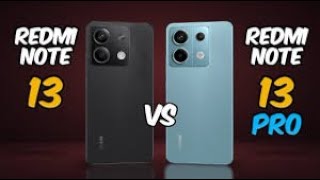 Redmi Note 13 VS REDMI Note 13 Pro QUAL É O Melhor [upl. by Wane]