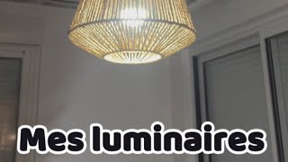 Mes luminaires sans électricité [upl. by Ariak]