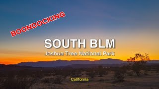 4K Free camping amp Scenic Freedom in Joshua Tree National Park [upl. by Euginomod]