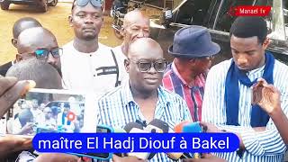 maître el hadji Diouf a bakel 20 octobre 2024 [upl. by Dugan]