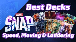 BEST DECKS for Speed Ladder amp more in Marvel SNAP [upl. by Maryann]