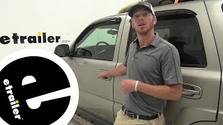 etrailer  WeatherTech Front Floor Liners Review  2001 Chevrolet Tahoe [upl. by Fredella54]